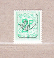1967 Nr PRE792-P1** Zonder Scharnier:dof Papier.Heraldieke Leeuw:2fr.Opdruk Type G. - Typografisch 1951-80 (Cijfer Op Leeuw)