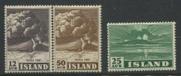 Iceland:Island:Unused Stamps Hekla 1947, 1948, MNH - Ongebruikt