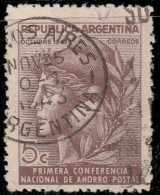 Argentine 1943. ~ YT 429 - 1ère Conférence Epargne Postale - Used Stamps