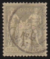 France  .  Y&T   .     82      .     O      .     Oblitéré - 1876-1898 Sage (Tipo II)