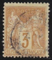 France  .  Y&T   .     86  (2 Scans)      .     O      .     Oblitéré - 1876-1898 Sage (Type II)