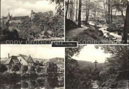 72341910 Ilsenburg Harz Teilansichten Luftkurort Bachlauf Kreuz Waldpartie Ilsen - Ilsenburg