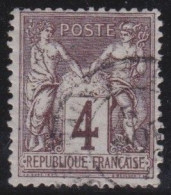 France  .  Y&T   .     88      .     O      .     Oblitéré - 1876-1898 Sage (Type II)