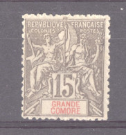 Grande Comore  :  Yv  15  *    ,   N2 - Unused Stamps