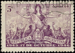 Argentine 1946. ~ YT 477 - "Argentina" - Usati