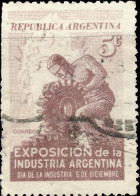 Argentine 1946. ~ YT 483 - Expo Industrie Argentine - Usados
