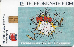 Germany - Paral Insektenspray 2 - O 0149 - 02.1995, 6DM, 2.500ex, Used - O-Series : Séries Client