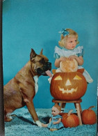 Halloween Enfant Girl Doll Dog Chien Poupee - Halloween