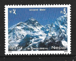 NEPAL. N°849 De 2007. Everest. - Mountains