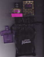 Lot De 2 Miniature Vintage Parfum - Sonia Rykiel - Plein Avec Boite - Complet Avec Le Petit Sac - Description Ci Dessous - Mignon Di Profumo Donna (con Box)