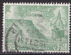 Burma Marke Von 1954 O/used (A4-16) - Myanmar (Birma 1948-...)