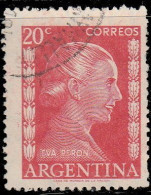Argentine 1952. ~ YT 520 - 20 C. Eva Peron - Used Stamps