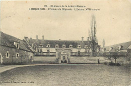 - Loire Atlantique -ref-C621- Carquefou - Château De L Epinais - L Entrée XVIIe Siècle - Châteaux - - Carquefou