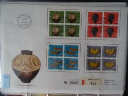 Schweiz FDC , Mi 996-999 , 4er Block , Pro Patria , Großformat - Brieven En Documenten