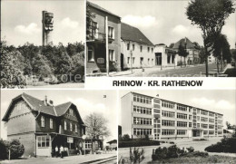 72339244 Rhinow Fernseh Richtturm Deutschem Post Ernst-Thaelmann-Strasse Bahnhof - Rhinow