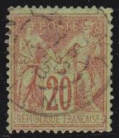 France  .  Y&T   .    96     .     O      .     Oblitéré - 1876-1898 Sage (Type II)