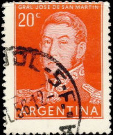 Argentine 1952. ~ YT 546 - 20 C. San Martin - Used Stamps
