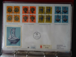 Schweiz FDC , Mi 1053-1056 , 4er Block , Pro Patria , Großformat - Brieven En Documenten