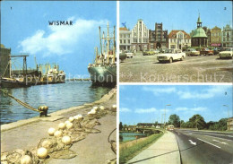 72337047 Wismar Mecklenburg Hafen Schiffe Markt Wasserkunst Hochbruecke Wismar - Wismar