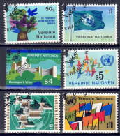 UNO Wien 1979 - Jahrgang Mit Nr. 1 - 6, Gestempelt / Used - Usati