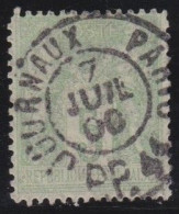 France  .  Y&T   .    102       .     O      .     Oblitéré - 1898-1900 Sage (Tipo III)