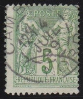 France  .  Y&T   .    106       .     O      .     Oblitéré - 1898-1900 Sage (Type III)