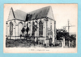 CP 80 - Poix - L'église - Poix-de-Picardie