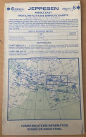 AIRPLANE FLIGHT PLAN ,JEPPESEN ,MIDDLE EAST ,HIGH /LOW ALTITUDE ENROUTE CHARTS,EFFECTIVE UPON RECEIPT - Autres & Non Classés