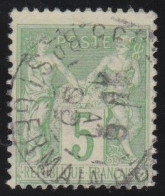 France  .  Y&T   .    106       .     O      .     Oblitéré - 1898-1900 Sage (Type III)