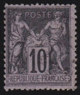 France  .  Y&T   .    103       .     O      .     Oblitéré - 1898-1900 Sage (Tipo III)