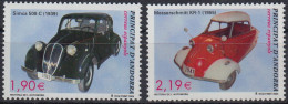 Andorra Span Mi.Nr. 314-315 Geschichte Des Automobils (2 Werte) - Autres & Non Classés