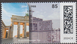 D,Bund Mi.Nr. 3808 Zeitreise Durch Deutschland, Brandenburger Tor 1988+2014 (85) - Altri & Non Classificati