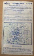 AIRPLANE FLIGHT PLAN ,JEPPESEN ,EUROPE ,LOW ALTITUDE ENROUTE CHARTS,EFFECTIVE UPON RECEIPT - Other & Unclassified