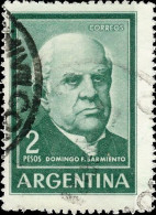 Argentine 1963. ~ YT 662 - Domingo F. Sarmiento - Usati