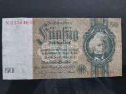 GERMANIA OLD GERMANY REICHSBANKNOTE 50 MARK 1933 COME DA FOTO - Otros & Sin Clasificación