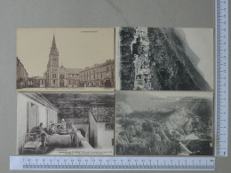 FRANCE  - LOT - 4 CARTES POSTALE - 2 SCANS  - (Nº58205) - Verzamelingen & Kavels