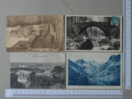 FRANCE  - LOT - 4 CARTES POSTALE - 2 SCANS  - (Nº58212) - Verzamelingen & Kavels