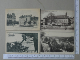 FRANCE  - LOT - 4 CARTES POSTALE - 2 SCANS  - (Nº58215) - Verzamelingen & Kavels