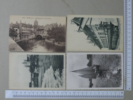 FRANCE  - LOT - 4 CARTES POSTALE - 2 SCANS  - (Nº58219) - Verzamelingen & Kavels