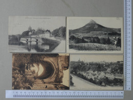 FRANCE  - LOT - 4 CARTES POSTALE - 2 SCANS  - (Nº58222) - Verzamelingen & Kavels