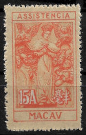 MACAU TAX STAMP 1945 -1947 Symbol Of Charity 15A M NG - (NP#70-P10-L8) - Nuovi