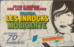 MBC 84  -  INROCKS (horizontale)  -  75 Unités - Cellphone Cards (refills)