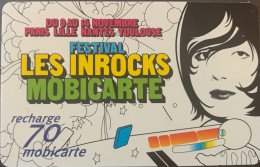 MBC 84  -  INROCKS (horizontale)  -  75 Unités - Mobicartes (recharges)