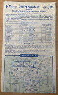 AIRPLANE FLIGHT PLAN ,JEPPESEN ,AFRICA ,HIGH/LOW ALTITUDE ENROUTE CHARTS,EFFECTIVE 19 OCT 89 - Autres & Non Classés