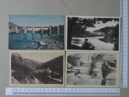 FRANCE  - LOT - 4 CARTES POSTALE - 2 SCANS  - (Nº58230) - Verzamelingen & Kavels