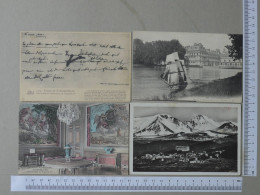 FRANCE  - LOT - 4 CARTES POSTALE - 2 SCANS  - (Nº58236) - Verzamelingen & Kavels