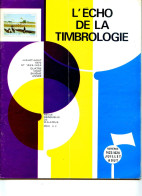 L'écho De La Timbrologie,poste Navale 1943-63,Créte 1900,faux Sperati 5F,Algerie 1959-62,carnet A Plat,pionnier Aviation - Francés (hasta 1940)