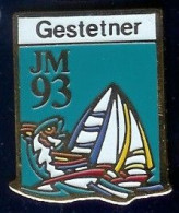 @@ Voile Voilier JM 93 Jeux Méditerranéens GESTETNER @@sp89 - Sailing, Yachting
