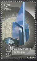 Mexico 2019, 125th Anniversary Of The Mexican Stock Exchange, MNH Single Stamp - Mexico