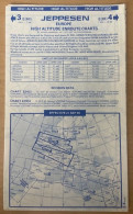 AIRPLANE FLIGHT PLAN ,JEPPESEN ,EUROPE ,HIGH ALTITUDE ENROUTE CHARTS,EFFECTIVE 21 SEP 89 - Otros & Sin Clasificación